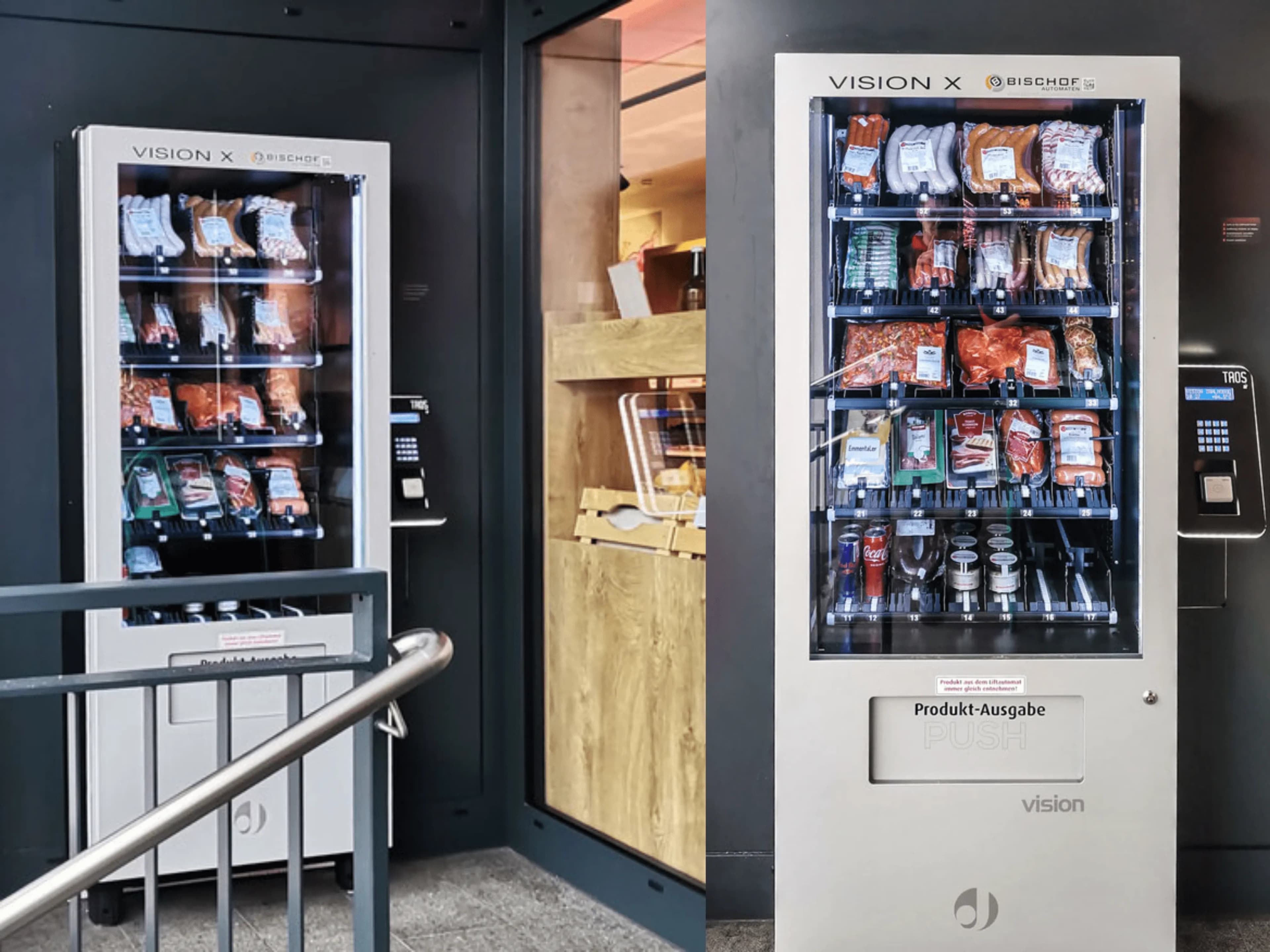 Unser neuer Fleischautomat